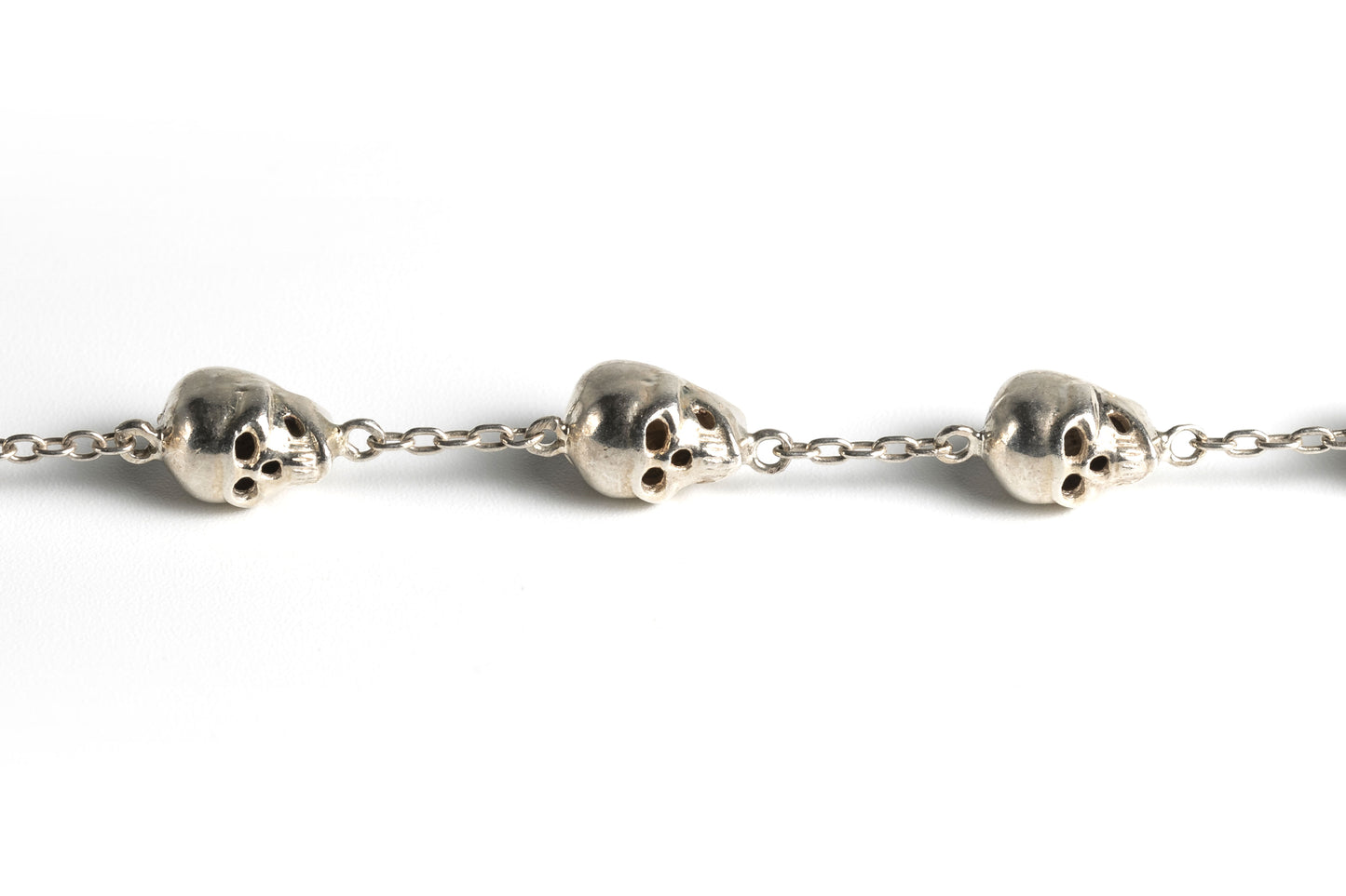 COLLAR ETERNAL SKULL SILVER